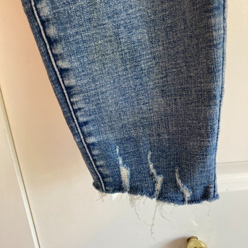 Pistola Jeans Womens Size 28 Blue Skinny Ankle Distressed Mid Rise Pants Denim - Picture 4 of 8